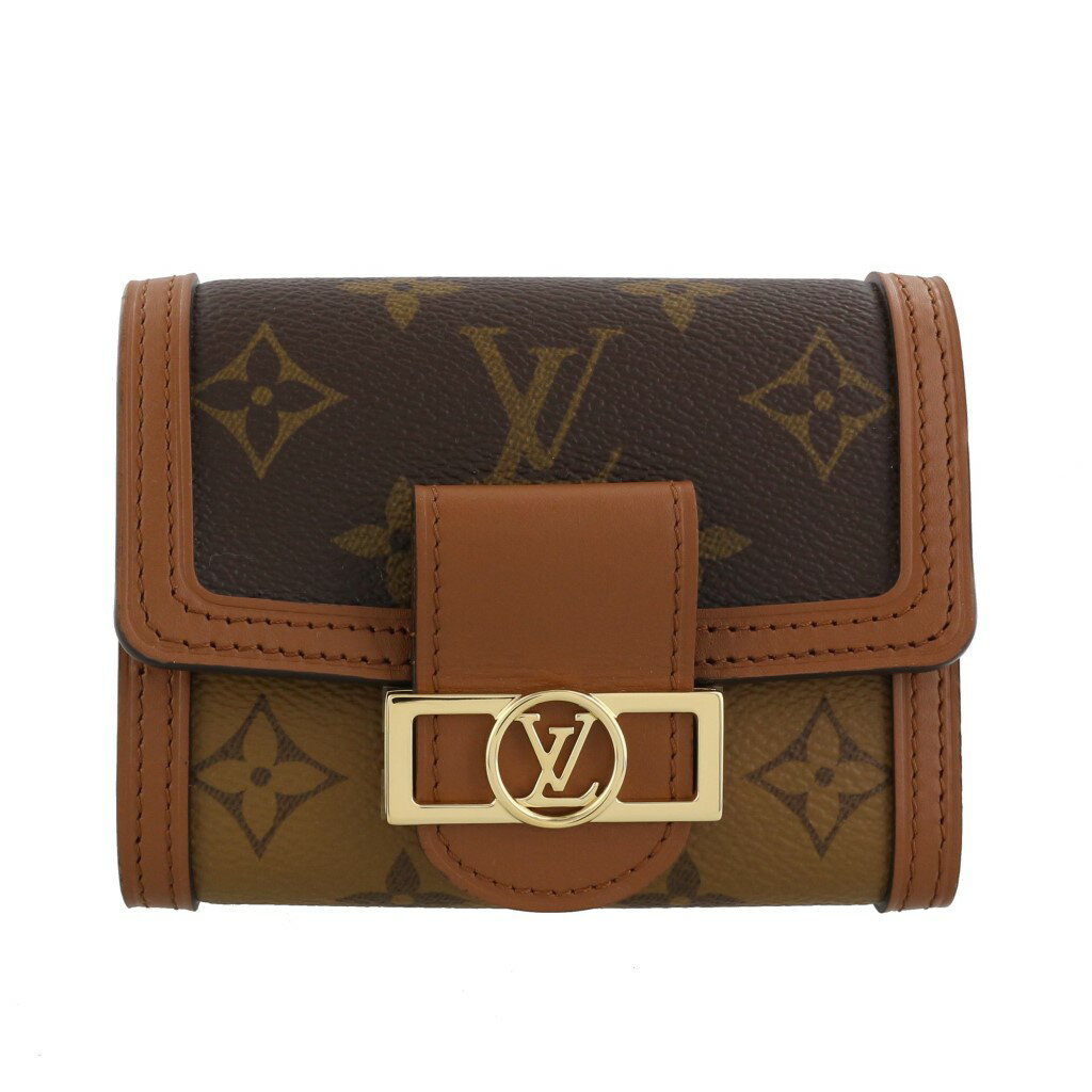 ルイヴィトン LOUIS VUITTON 三つ折り財布 ポルトフォイユ・ドーフィーヌ コンパクト M68725