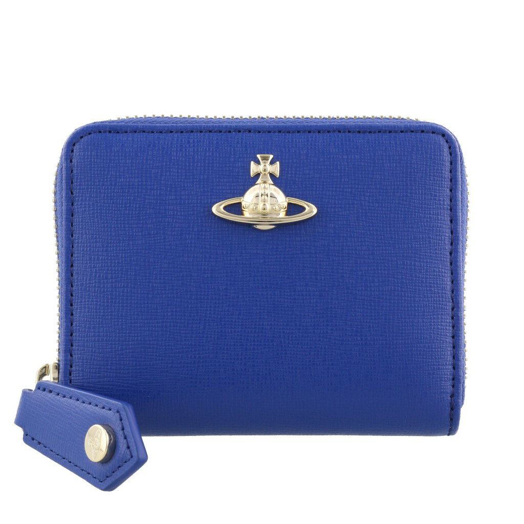 ヴィヴィアンウエストウッド Vivienne Westwood コインケース ブルー 51080001 SAFFIANO BLUE