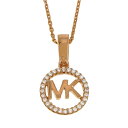 マイケルコース MICHAEL KORS ネックレス レディース ピンクゴールド MKC1108