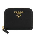 プラダ 【P10倍 3/29 10時～4/1 24時】プラダ PRADA コインケース レディース ブラック 1MM268 QWA F0002 NERO