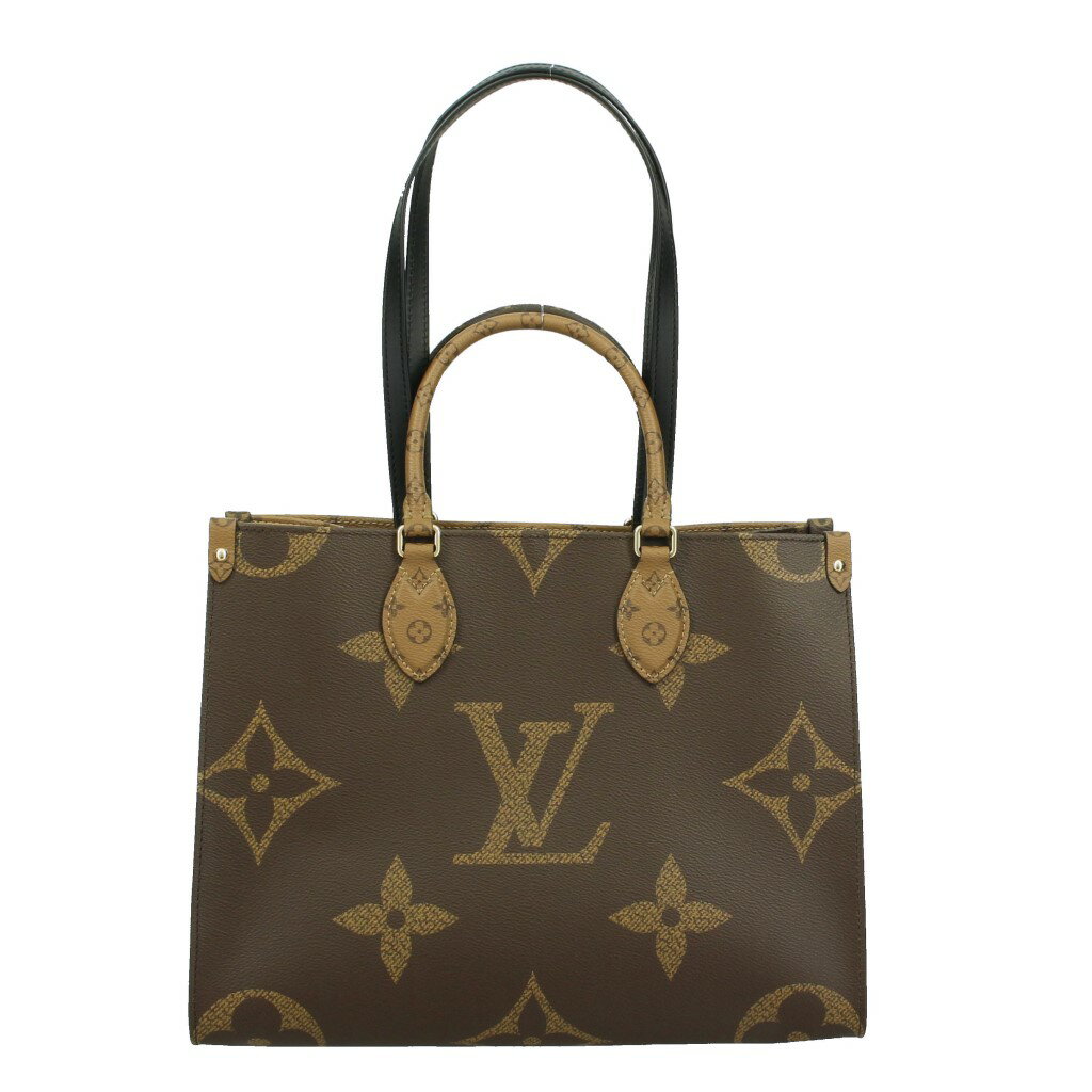 ルイヴィトン オンザゴー バッグ レディース 【P2倍 5/9 20時-5/12 24時】ルイヴィトン LOUIS VUITTON トートバッグ オンザゴーMM ブラウン M45321