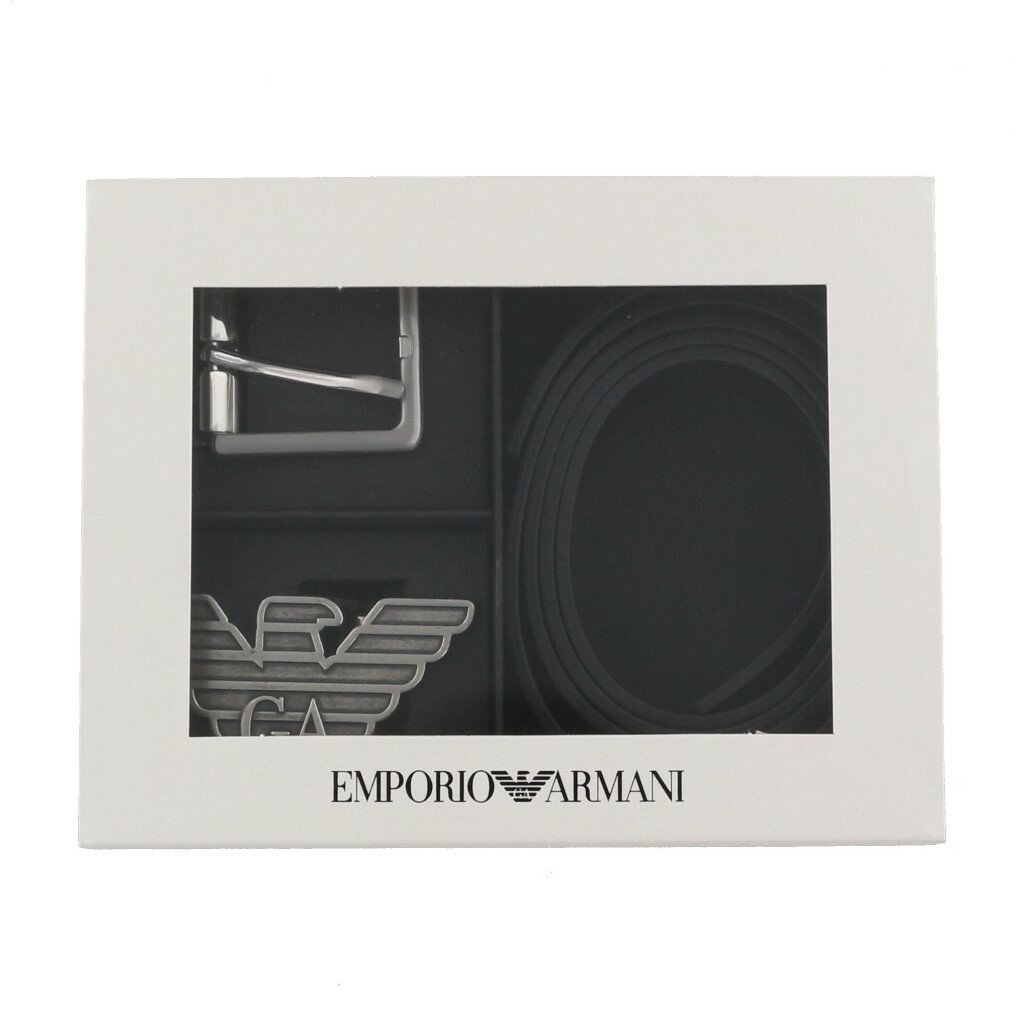 アルマーニ ベルト（メンズ） 【P5倍 6/1 0時 ～ 6/2 24時】エンポリオアルマーニ EMPORIO ARMANI ベルト メンズ ブラック Y4S270YLP4X 88001
