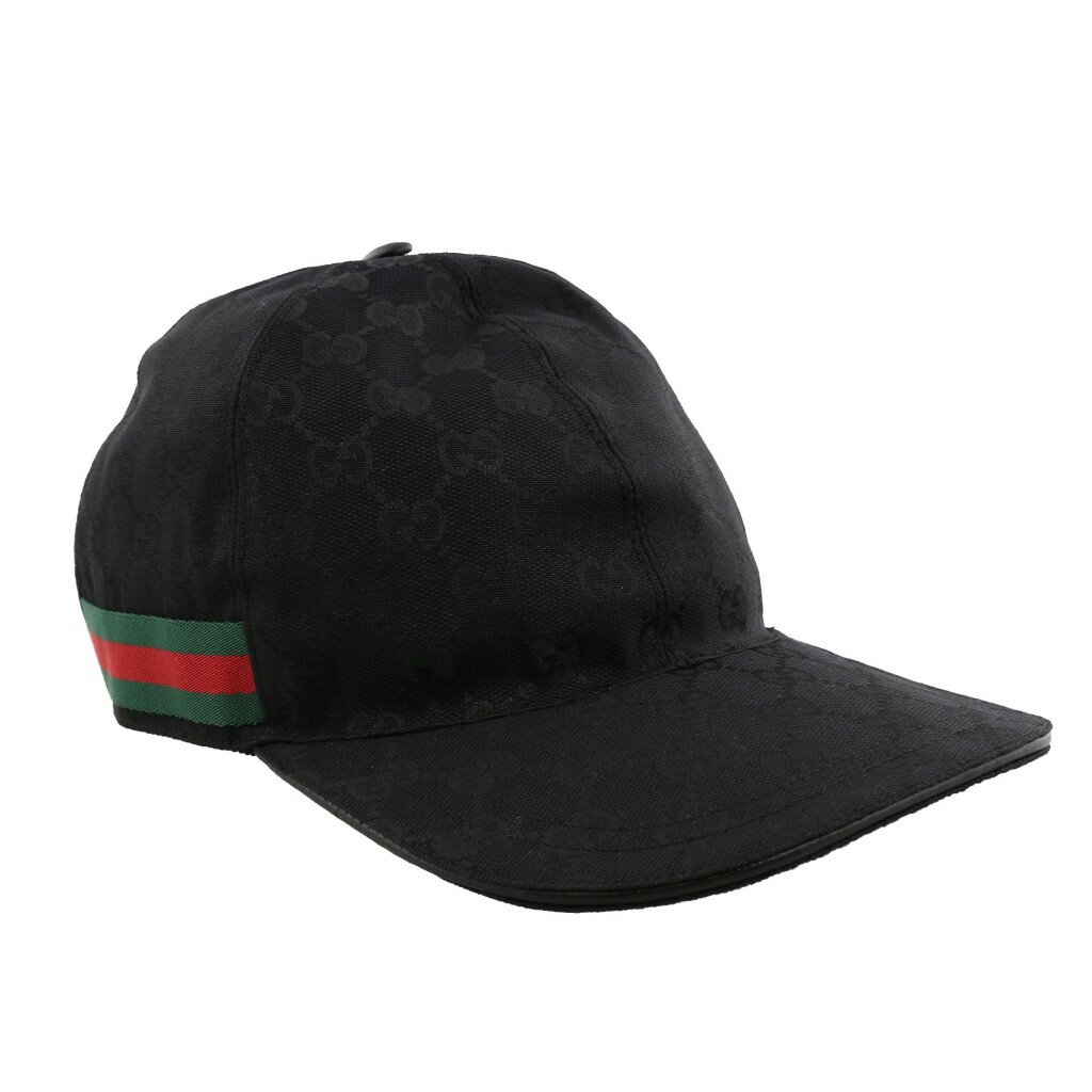 【P5倍 5/5 - 5/8】グッチ GUCCI キャップ メンズ ベースボール キャップ ブラック 200035 KQWBG 1060