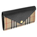 【P10倍 5/3 0時-5/6 24時】バーバリー BURBERRY 長財布 レディース ブラック 8026108 BLACK