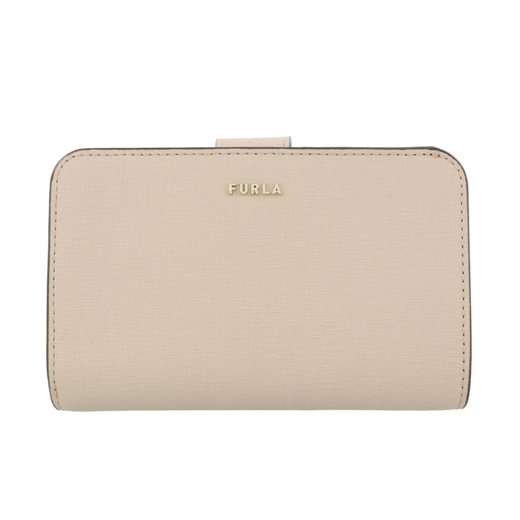 FURLA フルラ 二つ折り財布 レディース バビロン ベージュ PCX9UNO B4L00 BALLERINA i