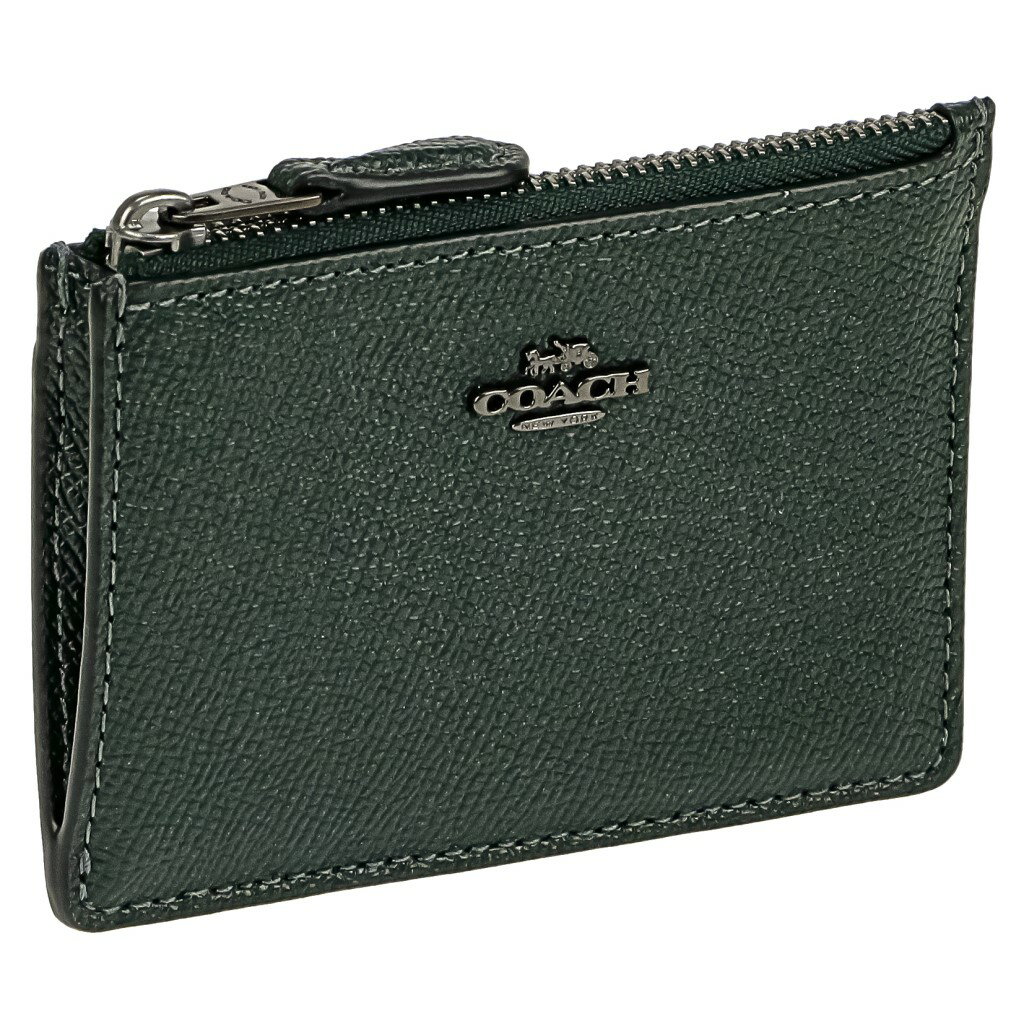 COACH OUTLET コーチ アウトレット コインケース レディース ダークグリーン 57841 V5N1A