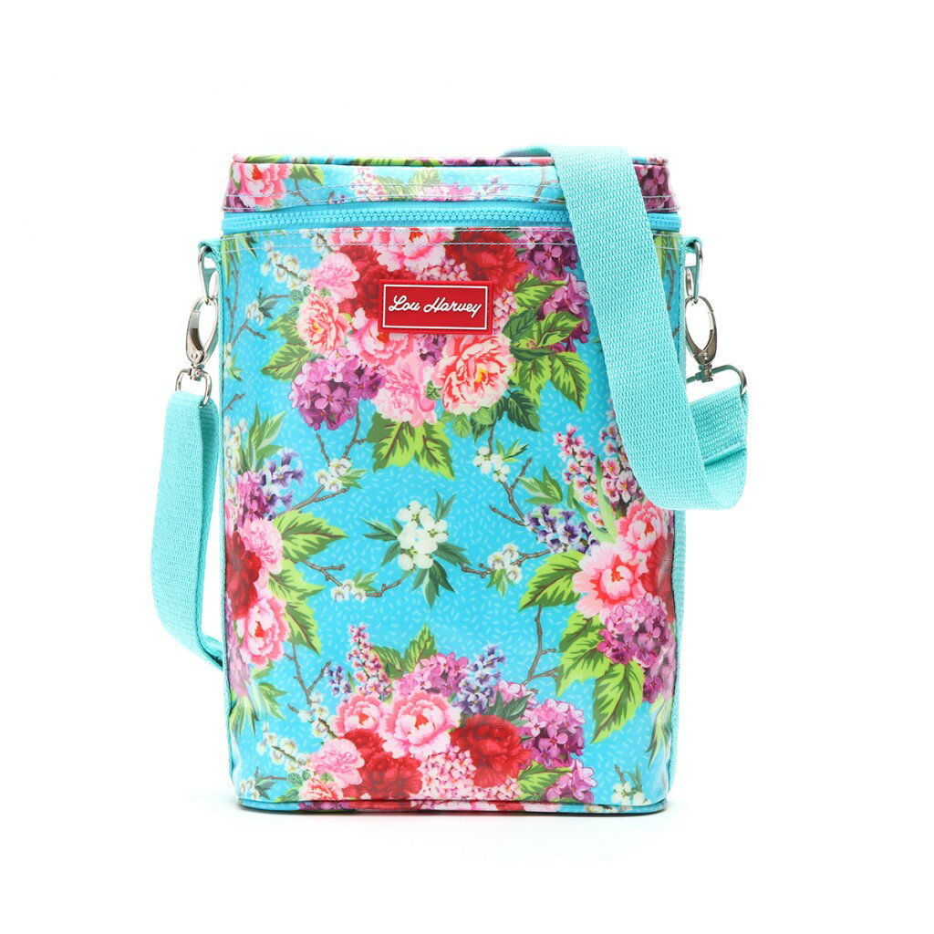 [n[B LOU HARVEY N[[obO WC2001 Vintage Floral Aqua