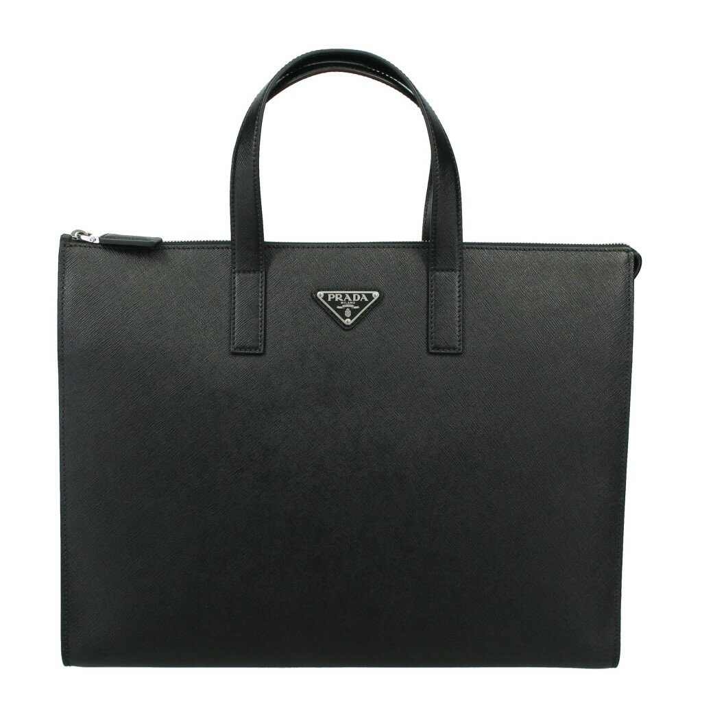 PRADA プラダ ビジネスバッグ SAFFIANO TRAVEL ブラック 2VG039 V MOO 9Z2 F0002 NERO