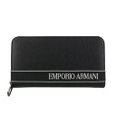 エンポリオ アルマーニ EMPORIO ARMANI 長財布 メンズ ブラック YEME49 YTX ...