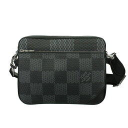 ルイ・ヴィトン ミニショルダーバッグ メンズ ルイヴィトン LOUIS VUITTON ショルダーバッグ ダミエ グラフィット ブラック N50017