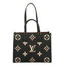 【P2倍 5/3 0時-5/6 24時】ルイヴィトン LOUIS VUITTON トートバッグ モノグラム アンプラント オンザゴー MM M45495