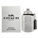 【P5倍 7/15 24時間限定】COACH コーチ マン プラチナム EDP/SP 60ml