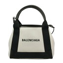 【P5倍 3/29 10時～4/1 24時】バレンシアガ BALENCIAGA トートバッグ レディース ホワイト 390346 2HH3N 9260 NATURAL/BLACK