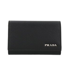 【ポイント10倍 1/11 9:59まで】プラダ PRADA キーケース メンズ ブラック 2PG002 C5S F0002 NERO