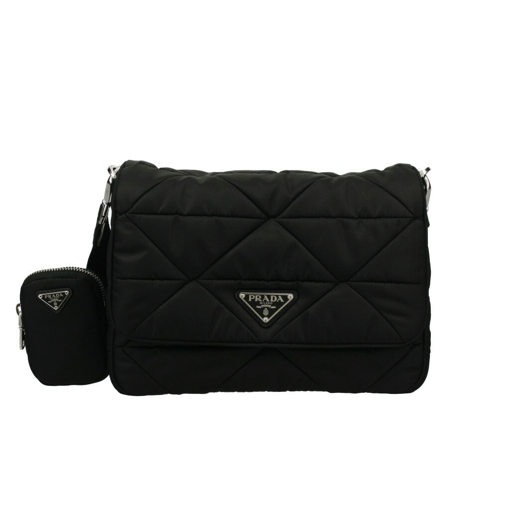 PRADA プラダ ショルダーバッグ レディース ブラック 1BD290 V O1O RDJN F0002 NERO