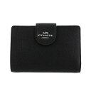 【P5倍 7/15 24時間限定】コーチ アウトレット COACH 二つ折り財布 レディース ブラック 6390 SVDTV
