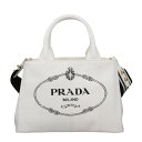 PRADA プラダ トートバッグ レディース カナパ 1BG439 V ROO ZKI F0964 BIANCO NERO