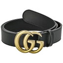 【P5倍 5/9 20時-5/12 24時】グッチ GUCCI ベルト メンズ 95cm ブラック 414516 AP00T 1000