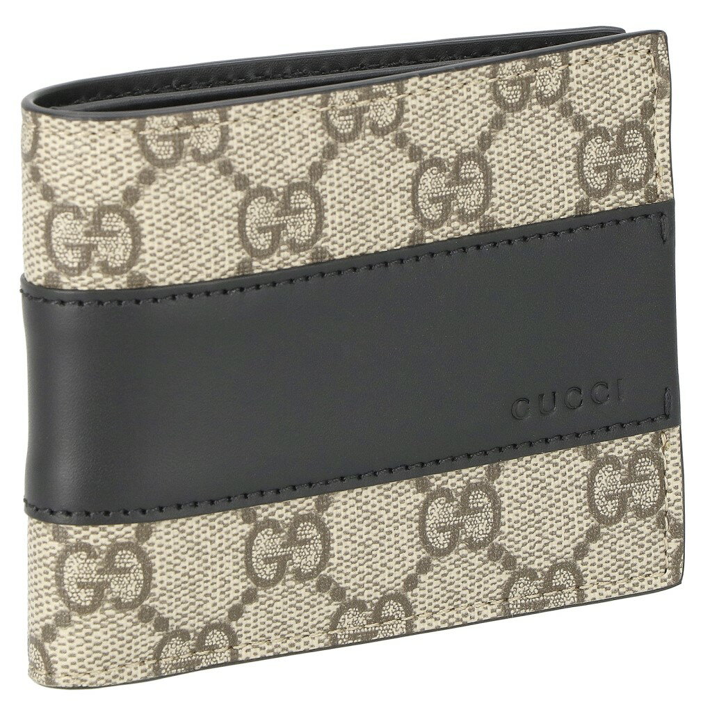 グッチ 財布（メンズ） 【P5倍 6/1 0時 ～ 6/2 24時】グッチ GUCCI 二つ折り財布 メンズ GGスプリーム 451240 KGDHN 9769