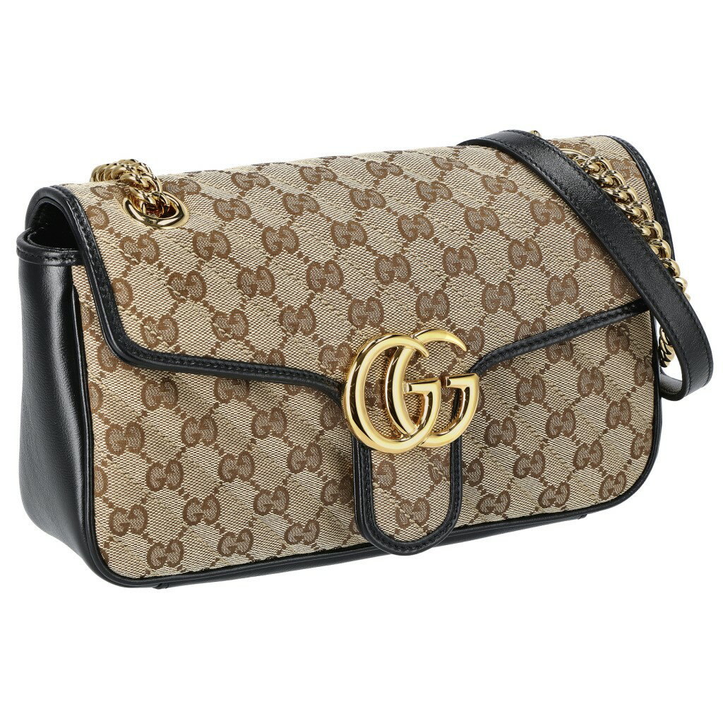 グッチ GUCCI ショルダーバッグ レディース GGマーモント ベージュ 443497 HVKEG 9772