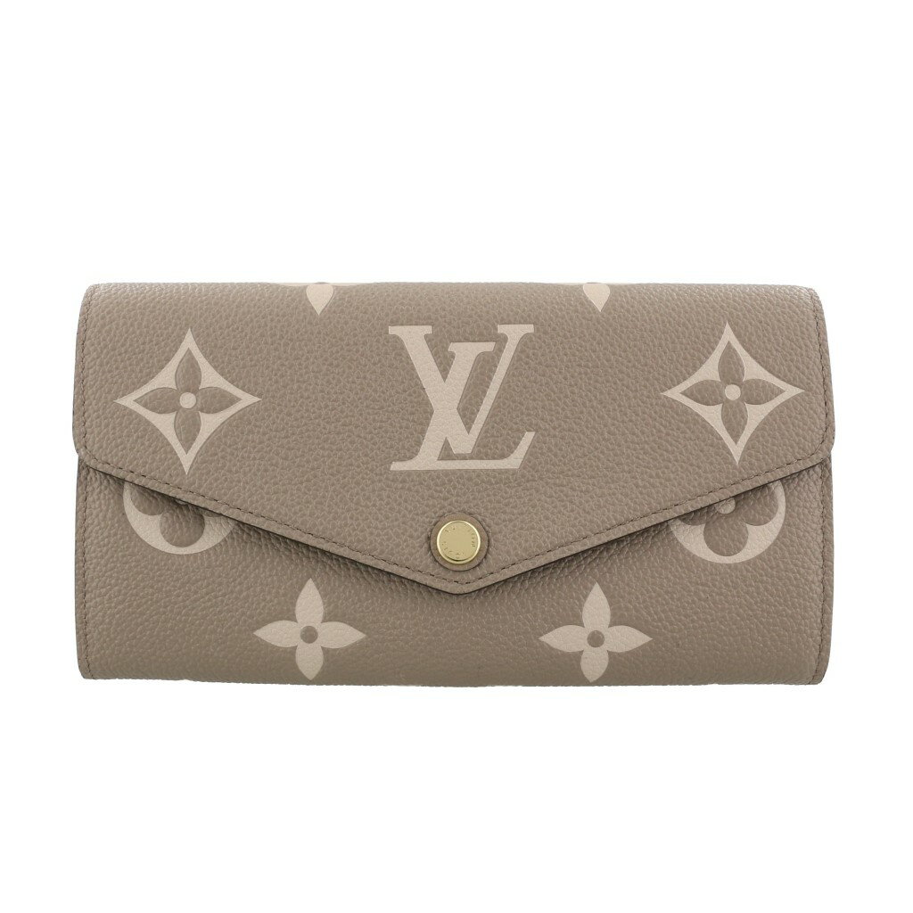 ルイヴィトン 長財布（レディース） ルイヴィトン LOUIS VUITTON 長財布 ポルトフォイユ・サラ NM トゥルトレール クレーム M81049