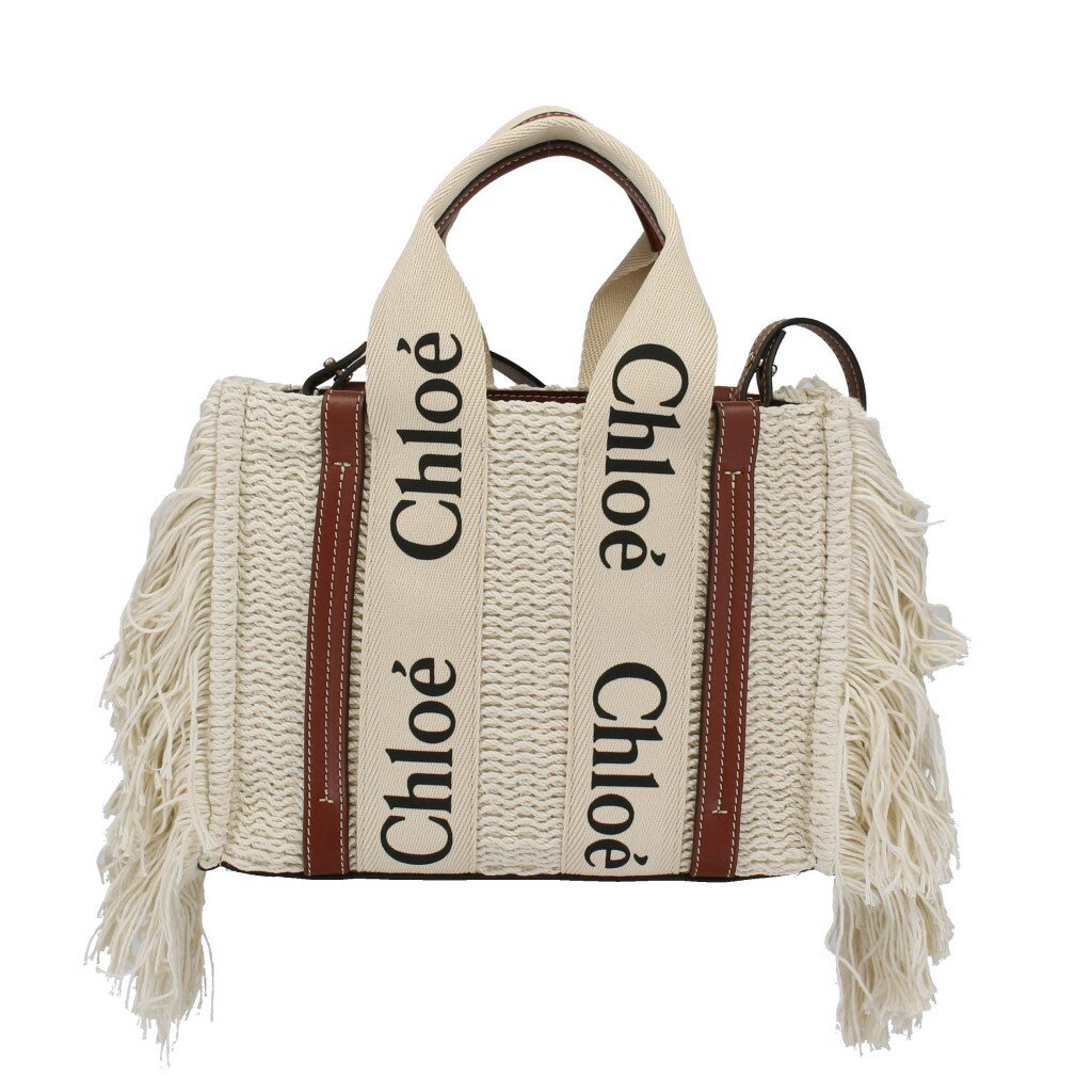 Chloe クロエ トートバッグ レディース ウッディ CHC22SS397 G43 27S SEPIA BROWN