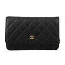 シャネル CHANEL チェーンウォレット レディース ブラック AP0250 Y01864 C3906