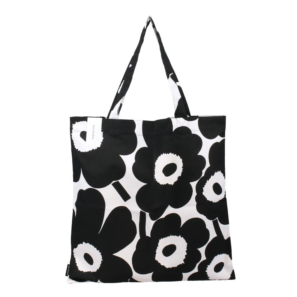 【P5倍 6/1 0時 ～ 6/2 24時】マリメッコ marimekko トートバッグ レディース ブラック 067572 190 BLACK