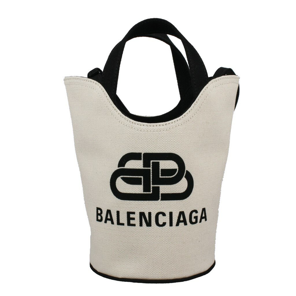 バレンシアガ BALENCIAGA トートバッグ レディース 619979 KMZG3 9260 NATURAL/L BLACK