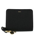 クロエ 財布（レディース） クロエ Chloe 二つ折り財布 レディース アルファベット ブラック CHC22WP765 F57 001 BLACK