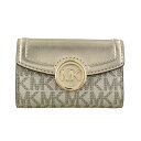 【P10倍 4/20 0時 ～ 4/21 24時】マイケルコース MICHAEL KORS キーケース レディース ゴールド 35H1GFTP5B PALE GOLD