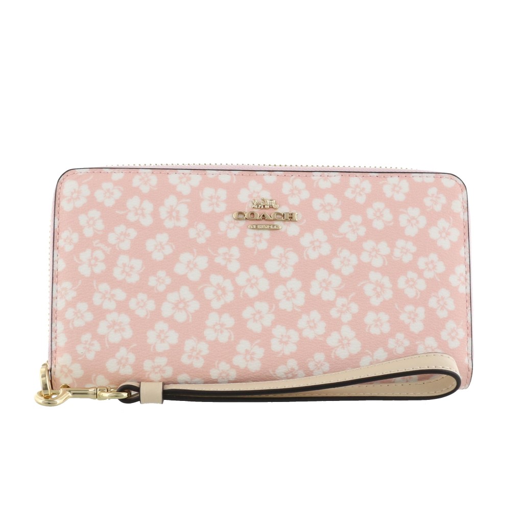 COACH OUTLET コーチ アウトレット 長財布 レディース ピンクマルチ C9914 IMPMC プレゼント ギフト 実用的のサムネイル