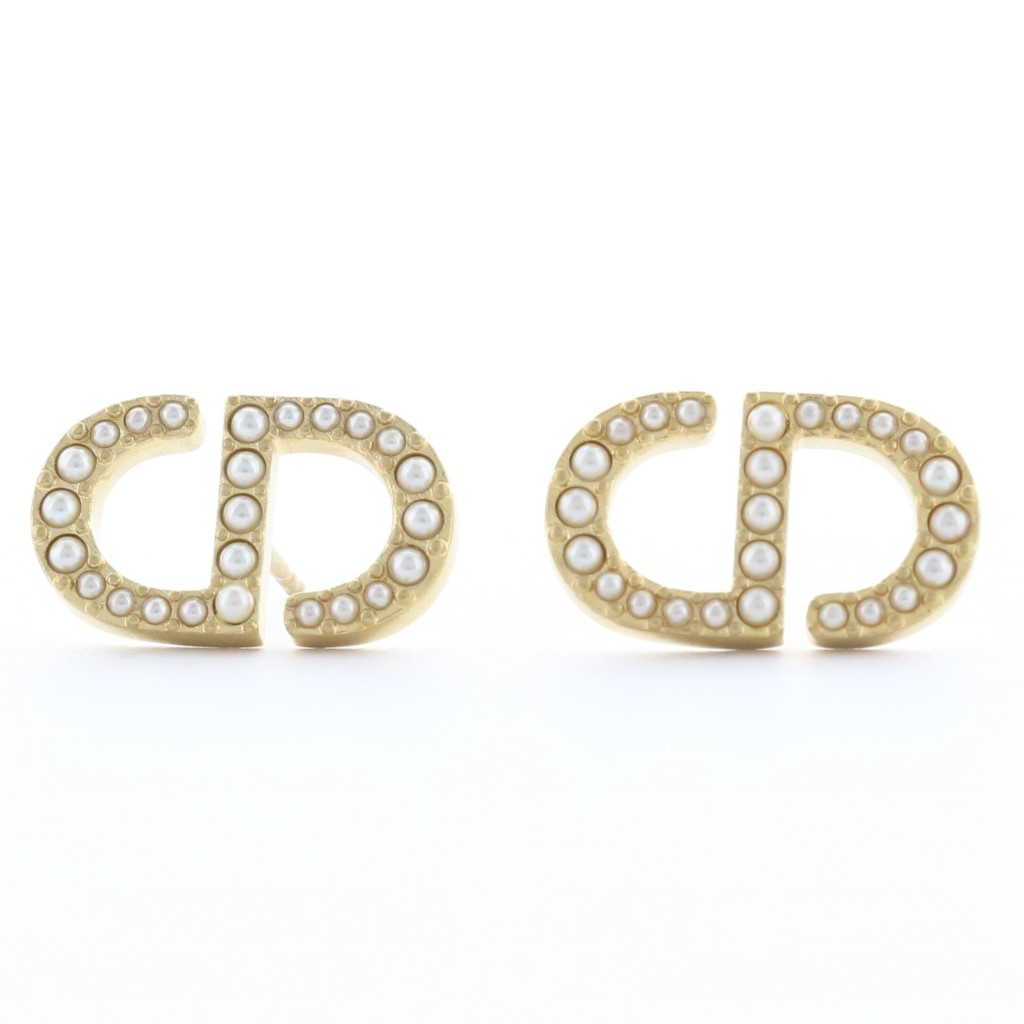 Dior クリスチャンディオール ピアス レディース E1742 PTCRS D301 ゴールドのサムネイル