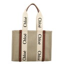 Chloe クロエ トートバッグ レディース WOODY ブラウン CHC22AS383 I26 90U