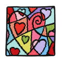 【P5倍 7/12 0時~7/13 24時】フェイラー FEILER ハンドタオル Heart Beat 10 BLACK
