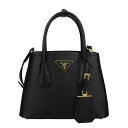 【P5倍 6/28 0時~ 7/1時 24時】プラダ PRADA ハンドバッグ レディース ブラック 1BG443 V XOO 2A4A F0002 NERO
