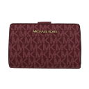 マイケル・コース 二つ折り財布 レディース 【P10倍 5/3 0時-5/6 24時】マイケルコース MICHAEL KORS 二つ折り財布 レディース レッド 35F8GTVF2B MULBERRY MULTI