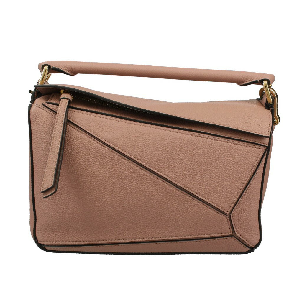 【P5倍 6/1 0時 ～ 6/2 24時】ロエベ LOEWE ハンドバッグ レディース パズルバッグ ブラウン A510S21X67 9068 DARK BLUSH