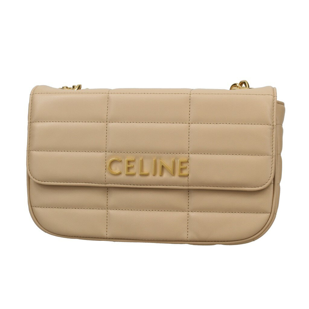 セリーヌ ショルダーバッグ（レディース） セリーヌ CELINE ショルダーバッグ レディース SHOULDER CHAIN ベージュ 111273EPZ 03ND NUDE