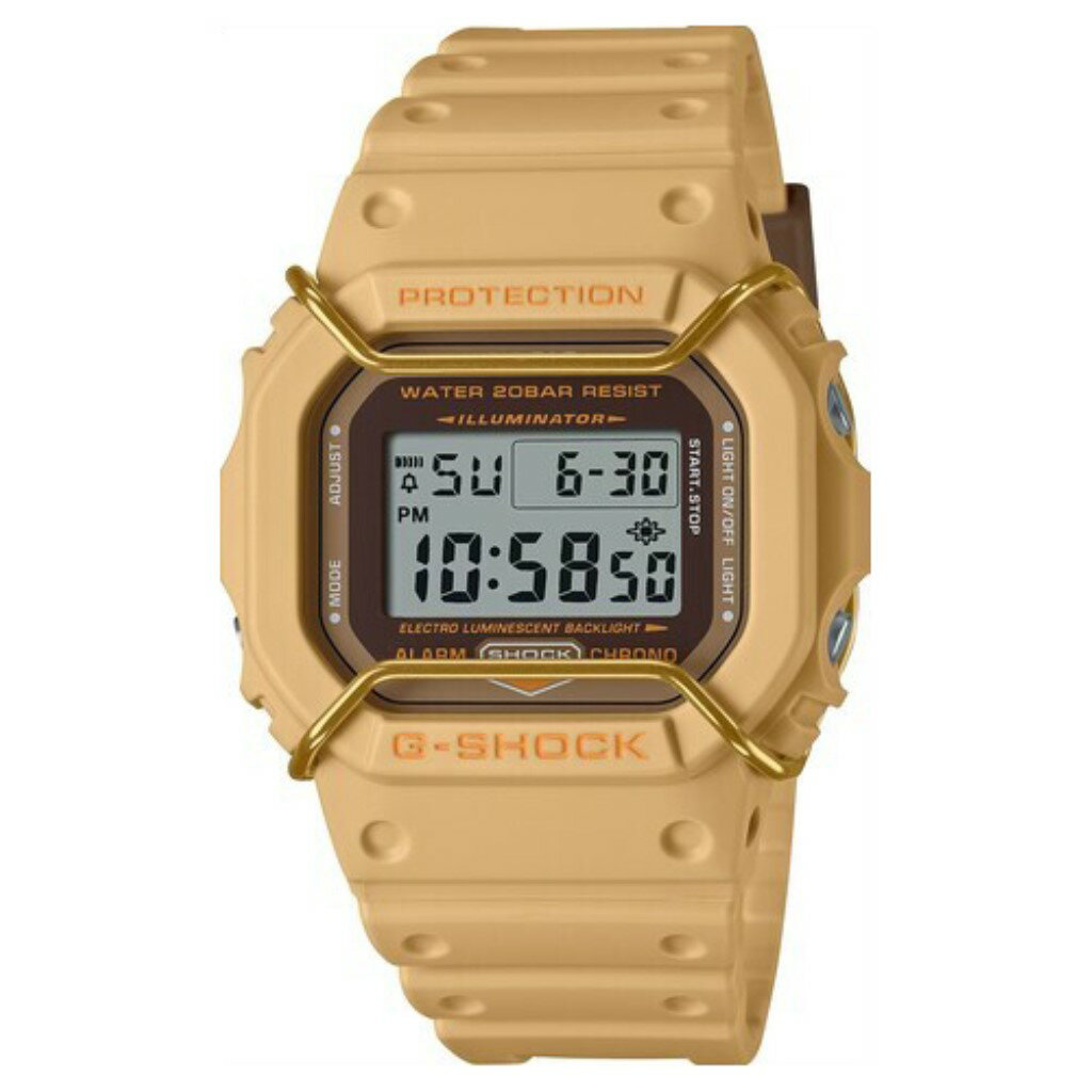 JVI rv CASIO Y G-SHOCK DW-5600PT-5JF GVbN