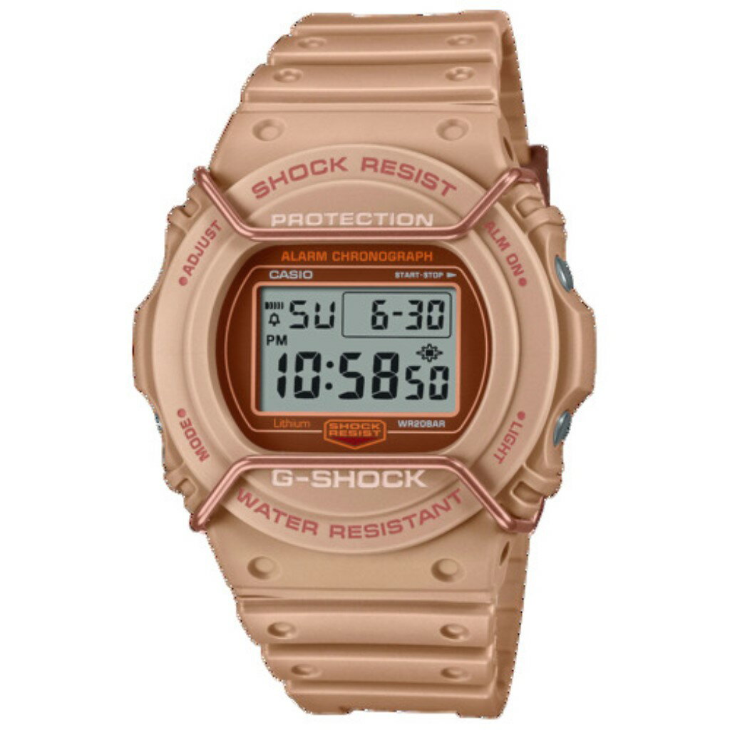 JVI rv CASIO Y G-SHOCK DW-5700PT-5JF GVbN