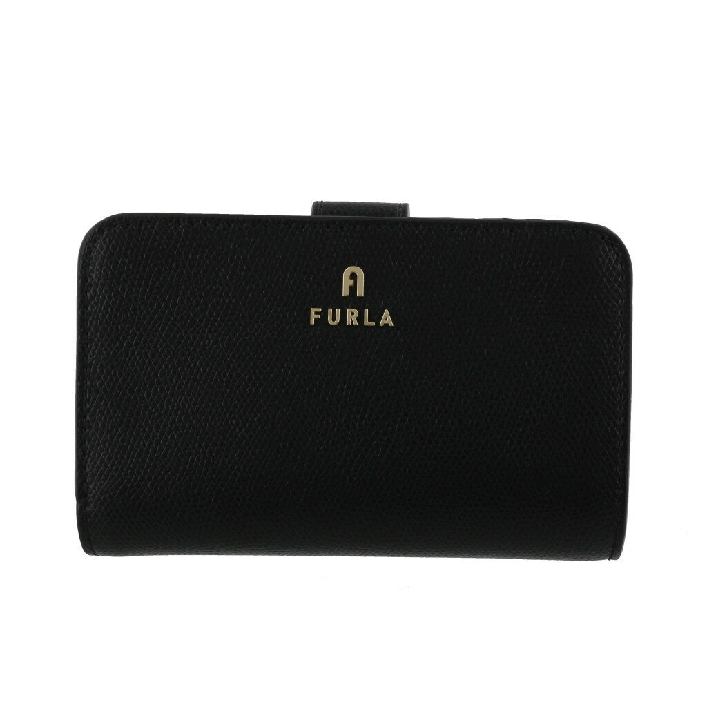 フルラ 革二つ折り財布 レディース 【P10倍 6/1 0時 ～ 6/2 24時】フルラ FURLA 二つ折り財布 レディース カメリア ブラック WP00314 ARE000 O6000 NERO