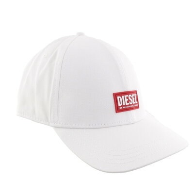 【P5倍 12/9 0時 〜12/11 2時】ディーゼル DIESEL キャップ メンズ CORRY-GUM/HAT ホワイト A02746 0JCAR 100 WHITE