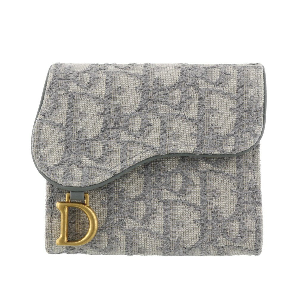 ディオール 財布 レディース（売れ筋ランキング） クリスチャンディオール Dior 三つ折り財布 レディース ロータス グレー S5652 CTZQ M932