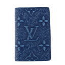 ルイ・ヴィトン 名刺入れ 【P2倍 5/3 0時-5/6 24時】ルイヴィトン LOUIS VUITTON カードケース モノグラム オーガナイザー・ドゥ ポッシュ ブルー M81771