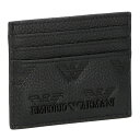 エンポリオ アルマーニ EMPORIO ARMANI カードケース メンズ ブラック YEM320 Y142V 81072