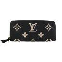 【P2倍 5/3 0時-5/6 24時】ルイヴィトン LOUIS VUITTON 長財布 モノグラム・アンプラント ポルトフォイユ・クレマンス M82338