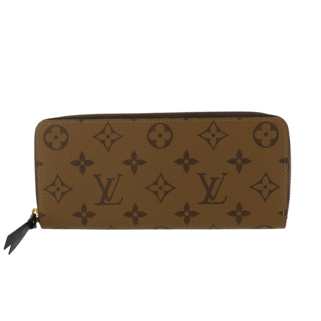 ルイヴィトン モノグラム財布（レディース） 【P2倍 6/1 0時 ～ 6/2 24時】ルイヴィトン LOUIS VUITTON 長財布 モノグラム ポルトフォイユ・クレマンス ブラウン M82336