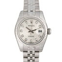 【全品ポイント5倍 & 最大1万円OFFクーポン配布中】ROLEX ロレックス デイトジャスト 179174G シルバー レディース