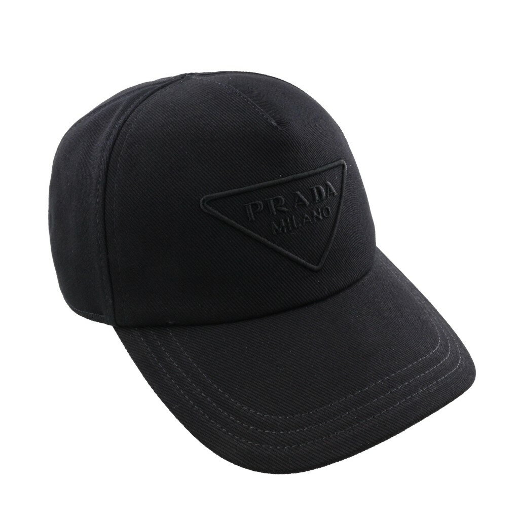 プラダ PRADA 帽子 キャップ メンズ レディース ブラック 2HC179 2FMB F0002 NERO